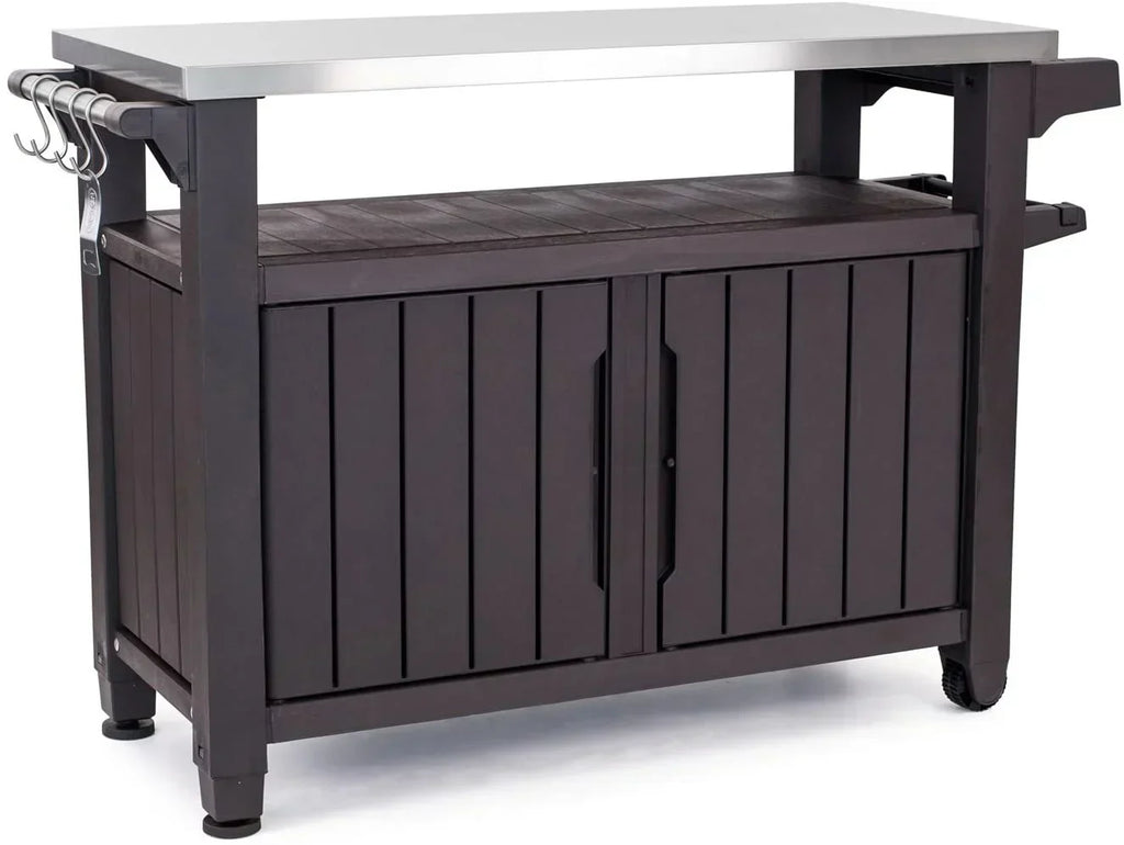 Keter Unity XL Portable Outdoor Table and Storage