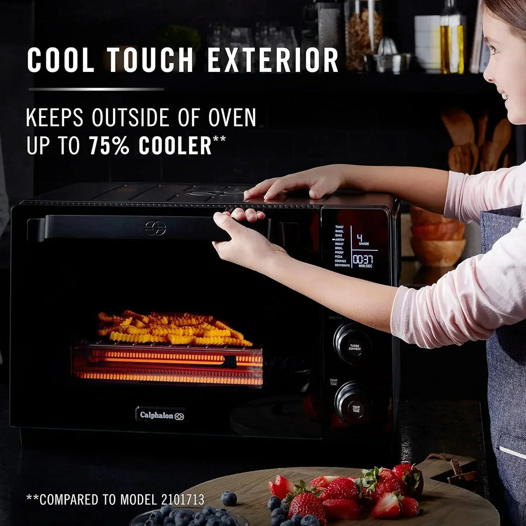 Air Fryer, 11-in-1 Toaster Air Fryer Combo