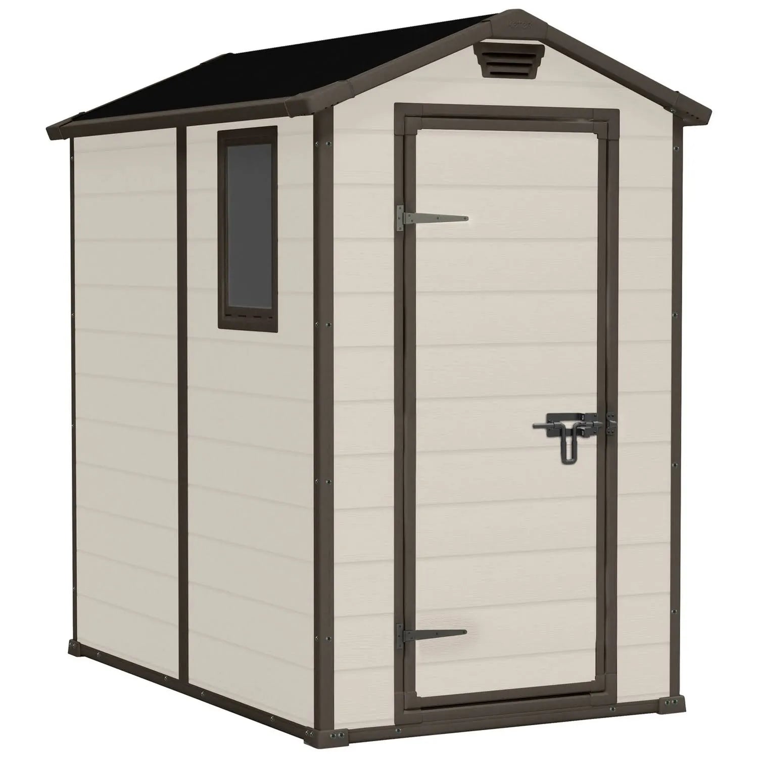 Keter Manor Apex Outdoor Garden Storage Shed 4 x 6ft