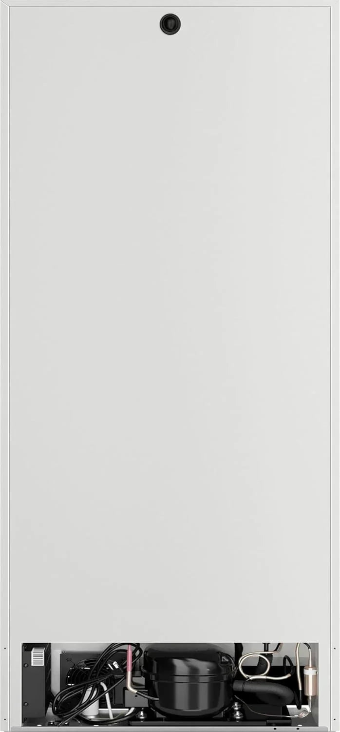 22" Wide 10.1 Cu. Ft. Commercial Beverage Merchandiser – Stainless Steel, Temp Alarm, Reversible Door
