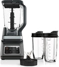 Professional Plus Kitchen System, 1400 WP, 5 Functions for Smoothies, Chopping, Dough & More with Auto IQ, 72-oz.* Blender Pitcher, 64-oz. Processor Bowl, (2) 24-oz. To-Go Cups, Grey
