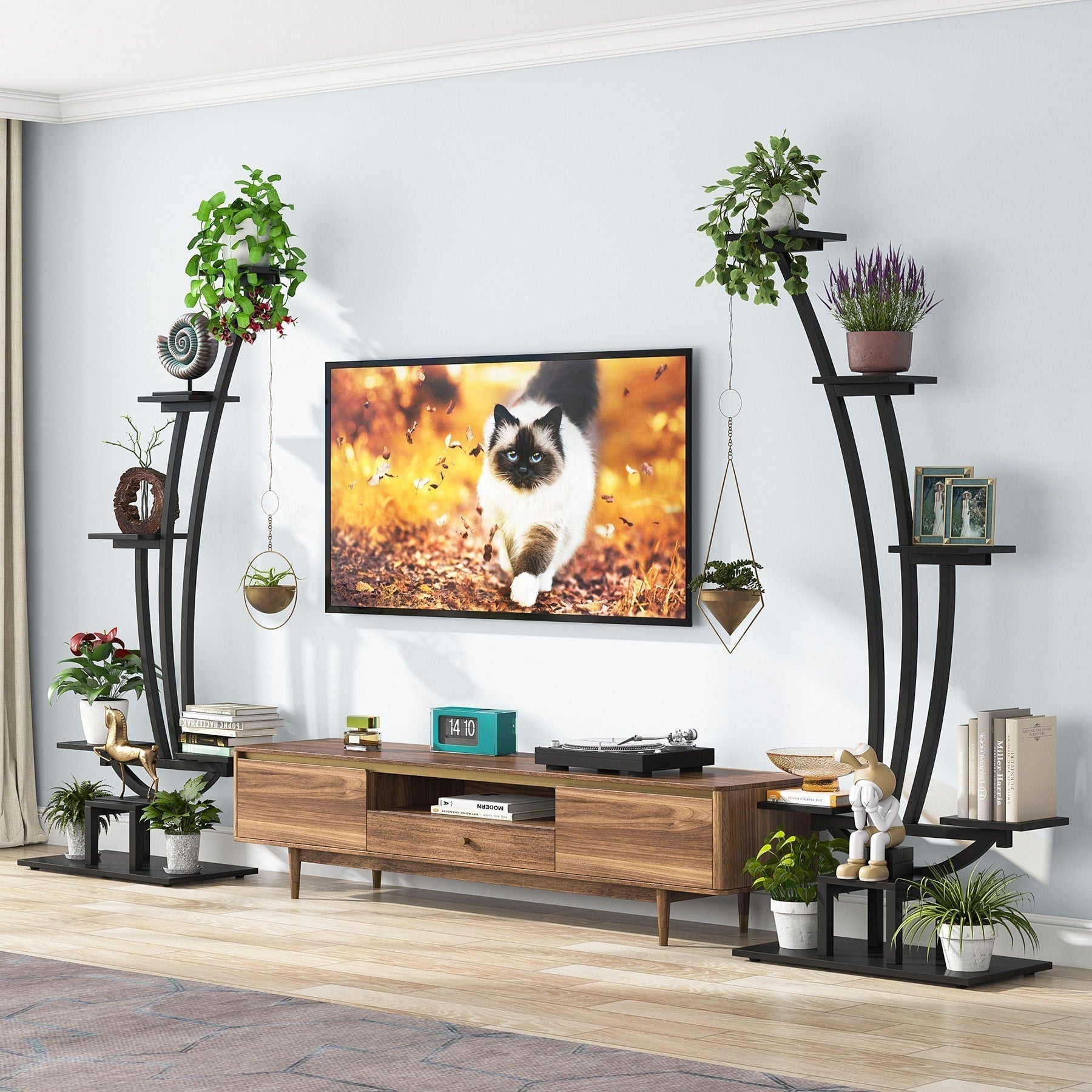 Indoor Plant Stand, 6-Tier Flower Rack for Home Garden- Set of 2