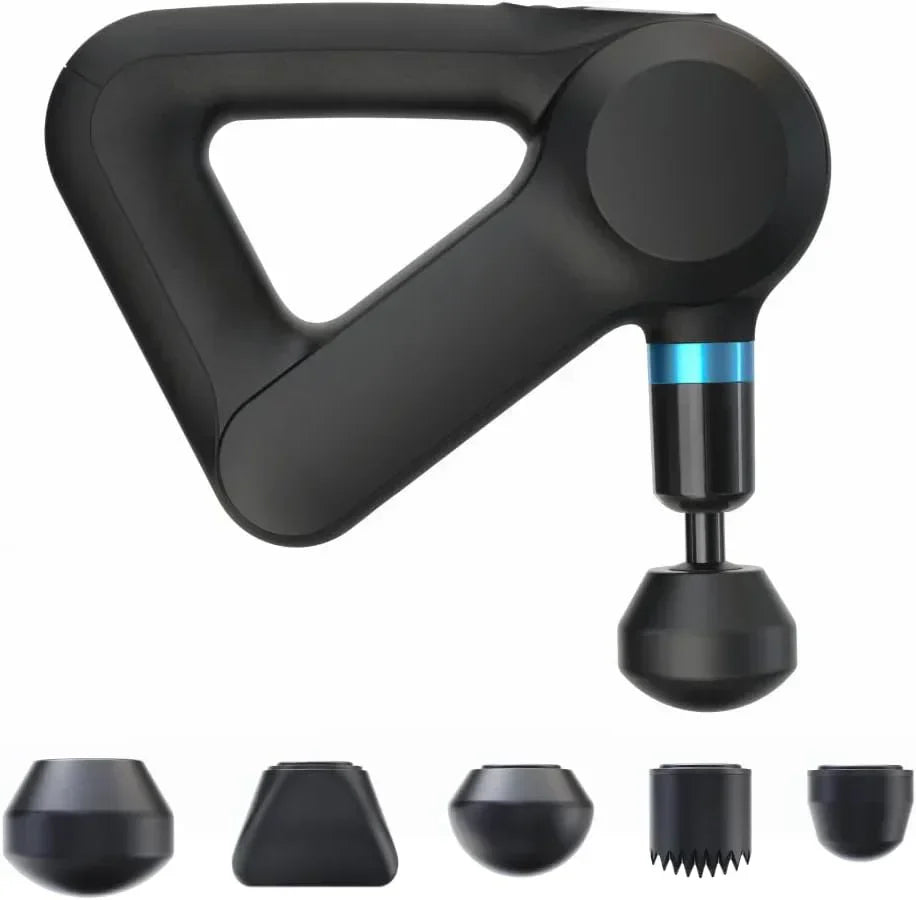 TheraGun Elite Ultra-Quiet Percussion Massage Gun for Deep Tissue Muscle Pain Relief, Handheld Electric Massager Perfect for Neck, Back, and Full Body Tension, Bluetooth and USB-C Charging, 5th Gen