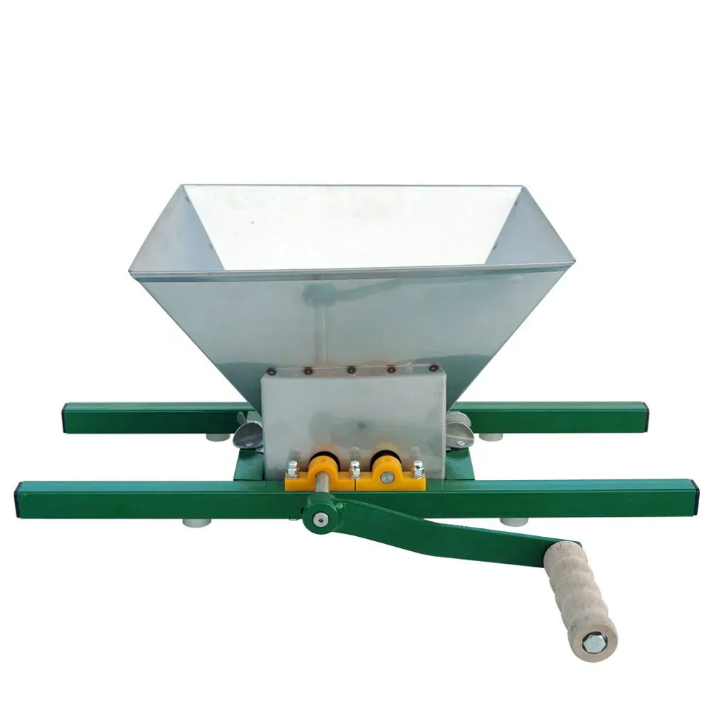 7 Litre Stainless Steel Fruit and Apple Crusher, Portable Grinder for Fruit Press Manual Shredder Making