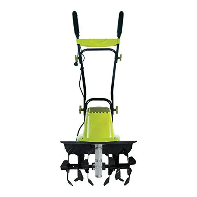 TJ603E 16-Inch 12-Amp Electric Tiller and Cultivator , Green