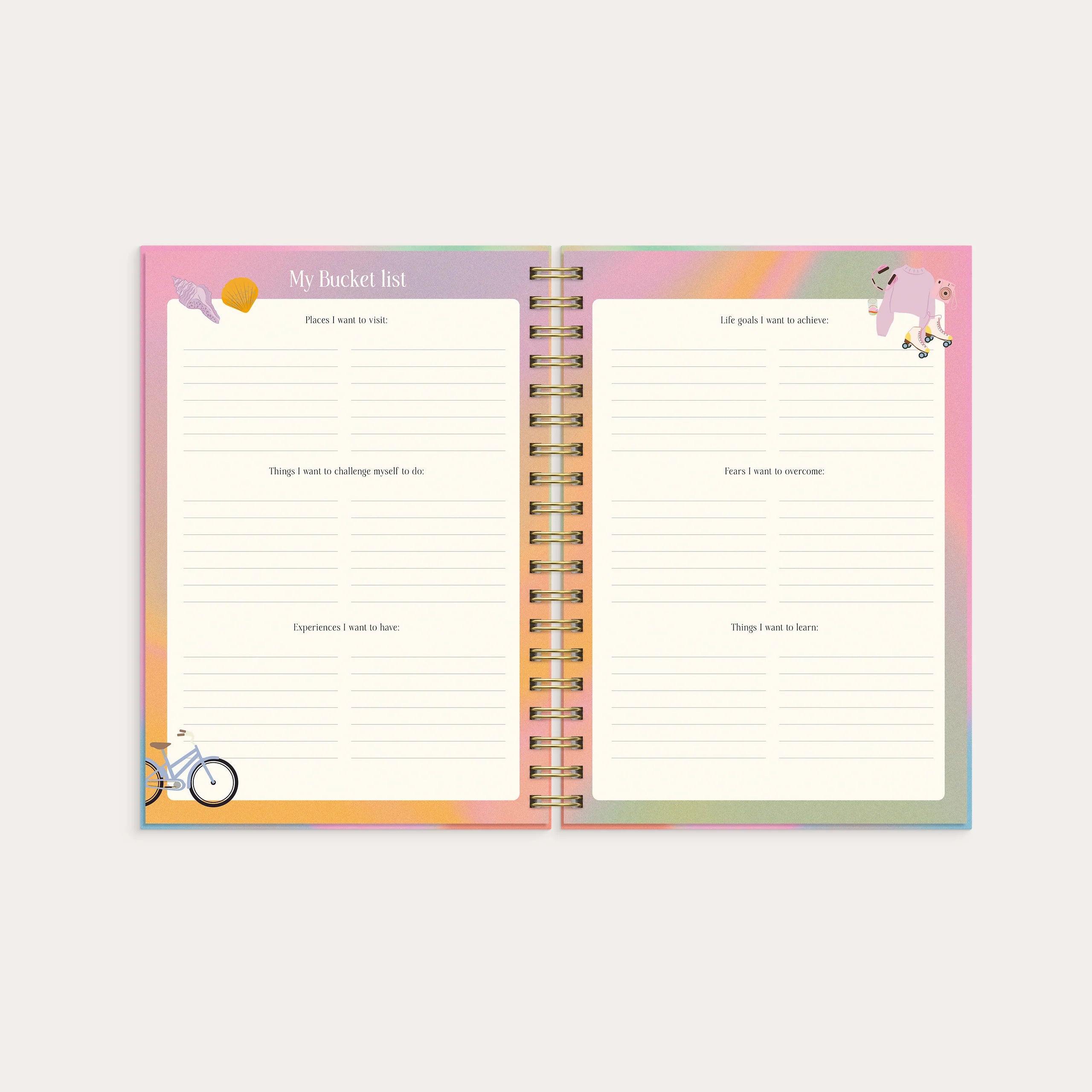 Self Care Planner