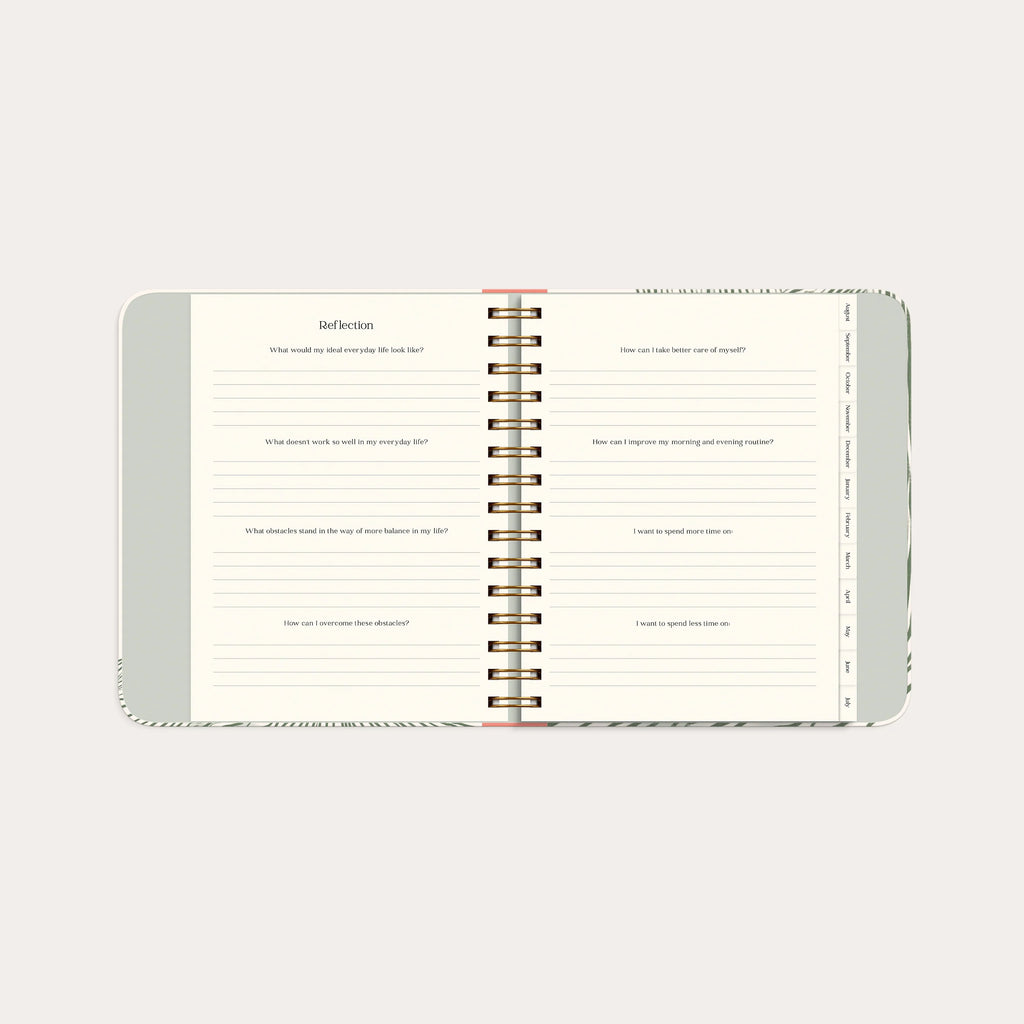Life Planner Decor Green Flow 26/27