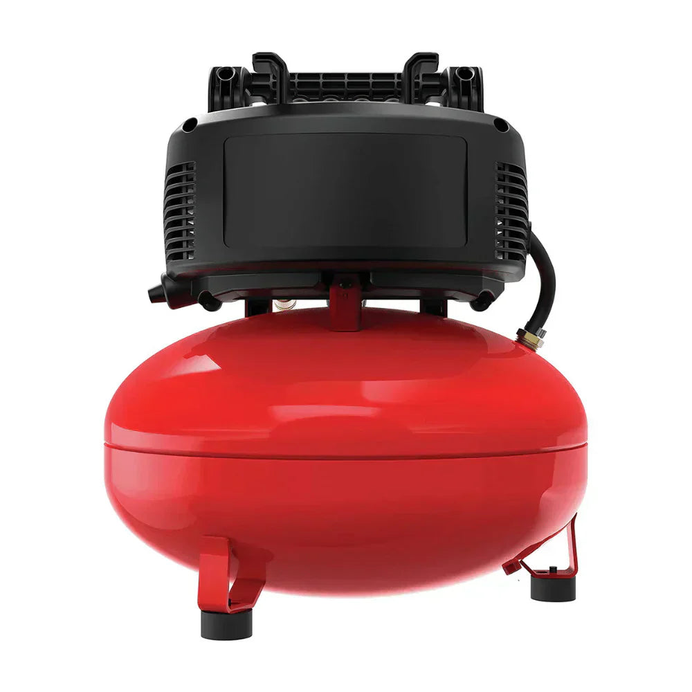 6 Gallon Pancake Air Compressor, Oil-Free, 150 PSI, Portable with Accessory Kit