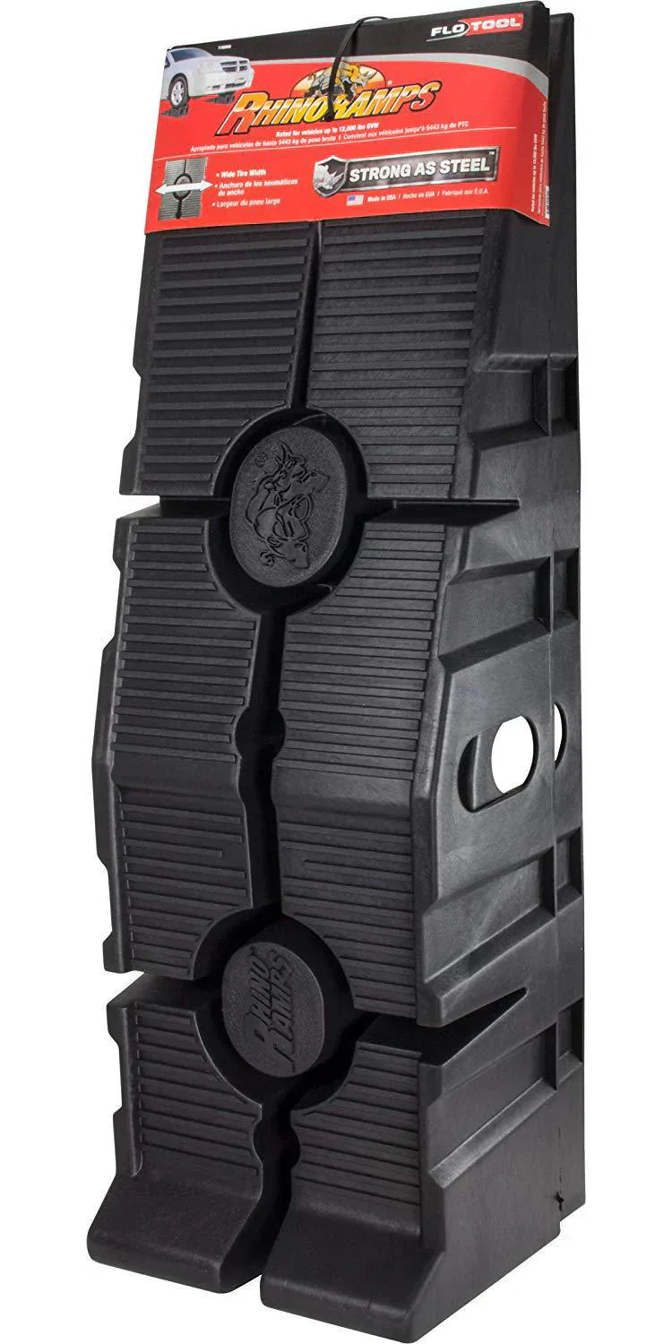 RhinoGear 11914MI RhinoRamps Vehicle Ramp, Pair, 12,000lb. GVW Capacity