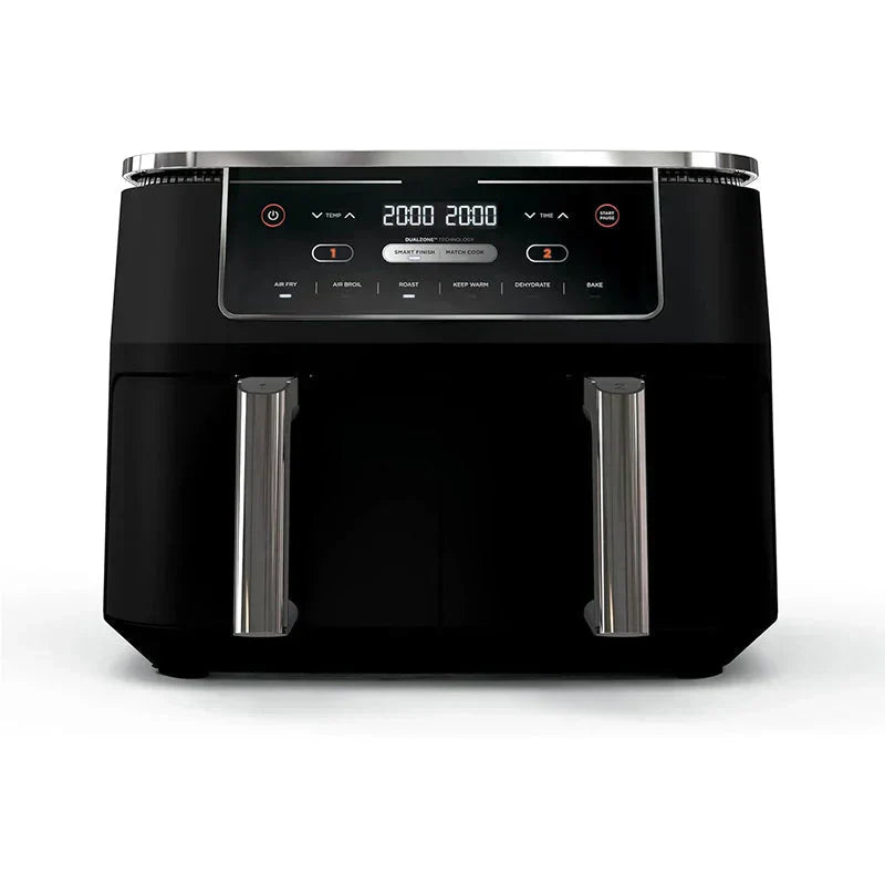 DZ401 Foodi 10 Quart 6-in-1 DualZone XL 2-Basket Air Fryer with 2 Independent Frying Baskets
