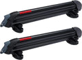 Yakima, PowderHound 6 Ski & Snowboard Mount, Fits Up to 6 Pairs of Skis or 4 Snowboards, Rides Quietly, Fits Most Roof Racks, Black