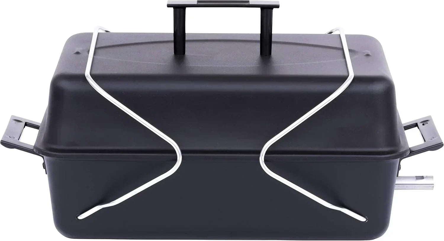 Portable Convective 1-Burner Stainless Steel Propane Gas Grill