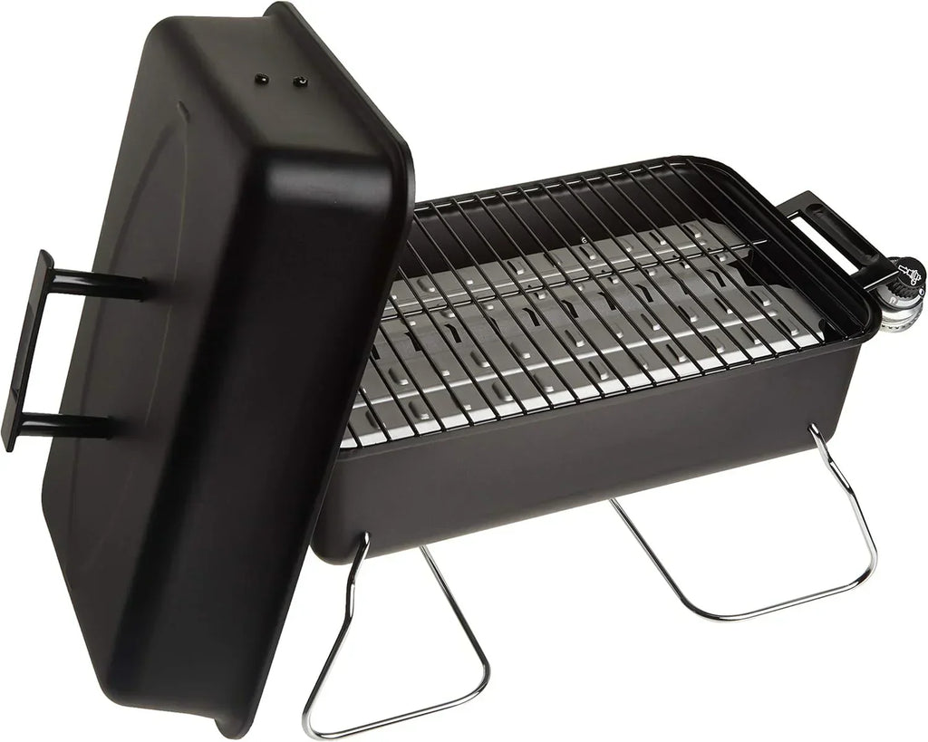 Portable Convective 1-Burner Stainless Steel Propane Gas Grill
