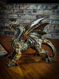Small Dracus Machina Mechanical Dragon Resin Figure