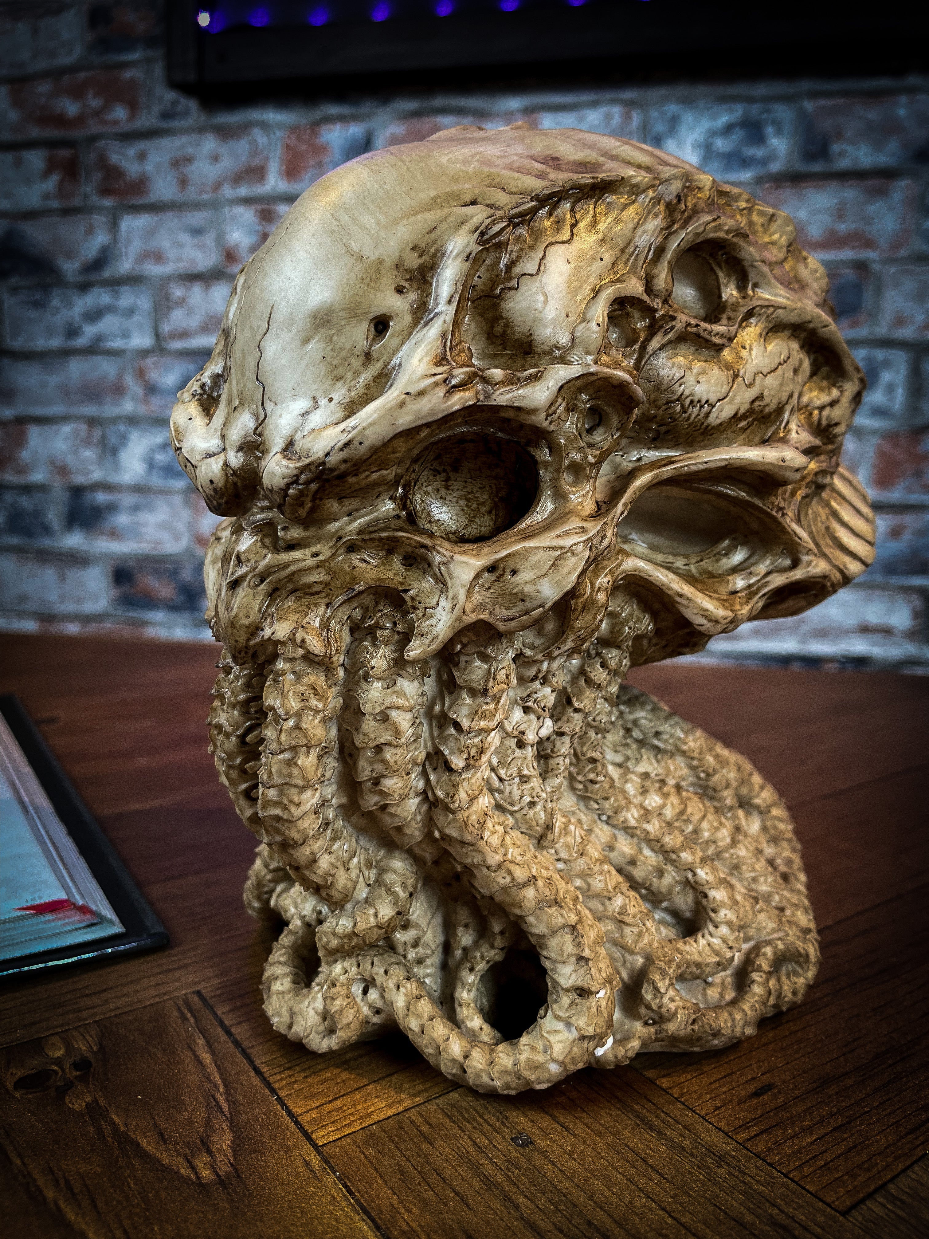 Cthulhu Skull Figurine