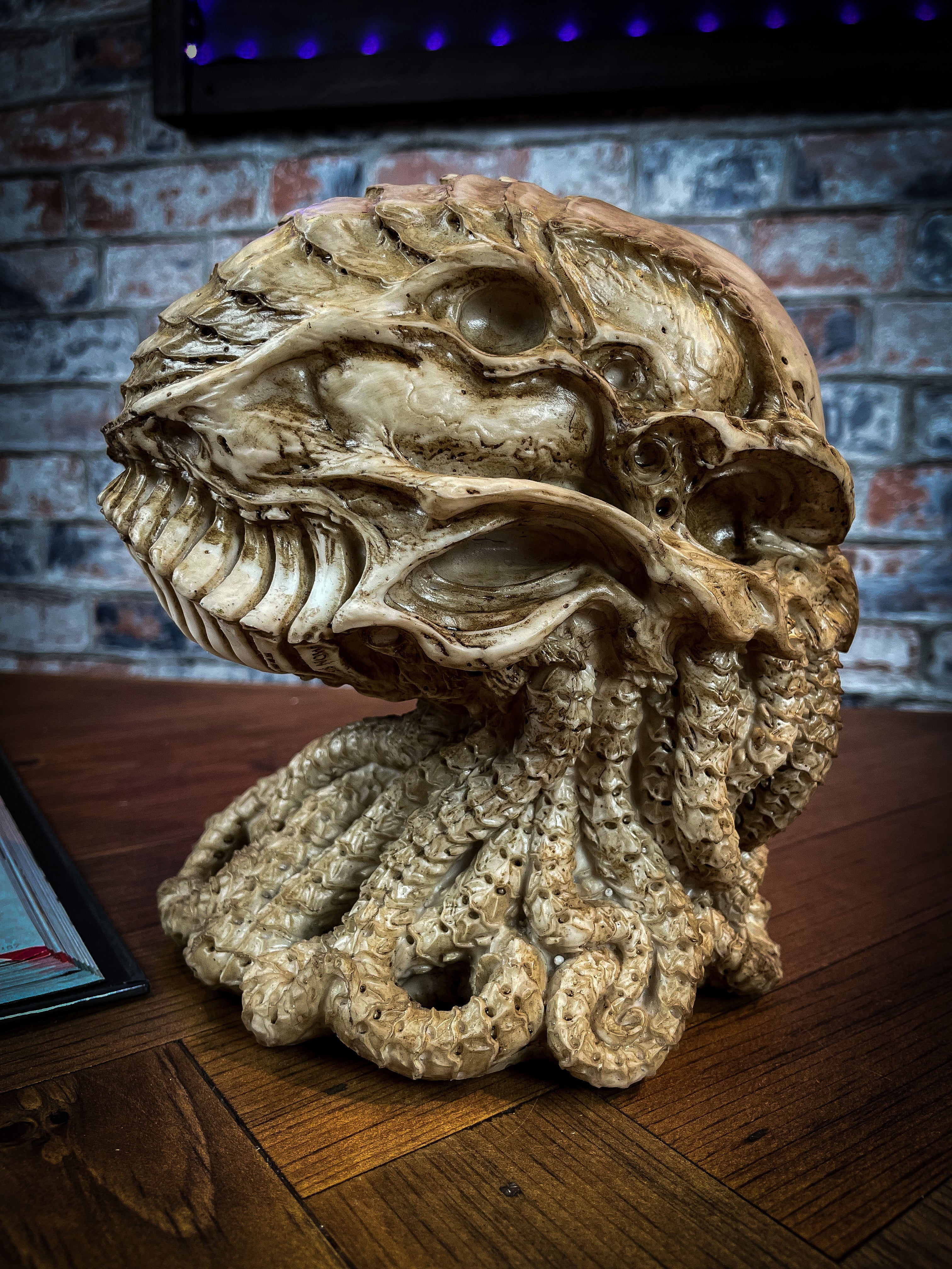 Cthulhu Skull Figurine