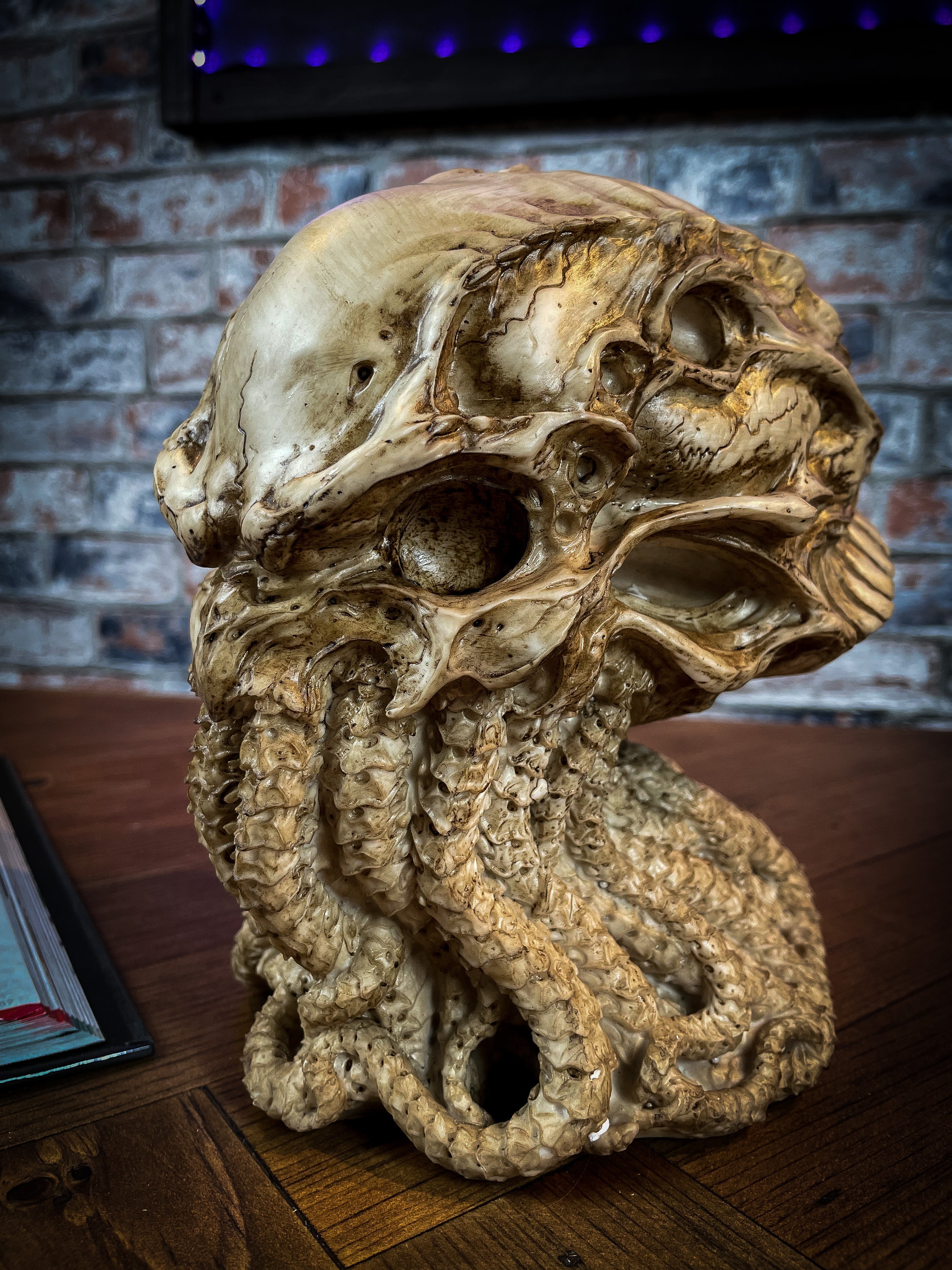 Cthulhu Skull Figurine