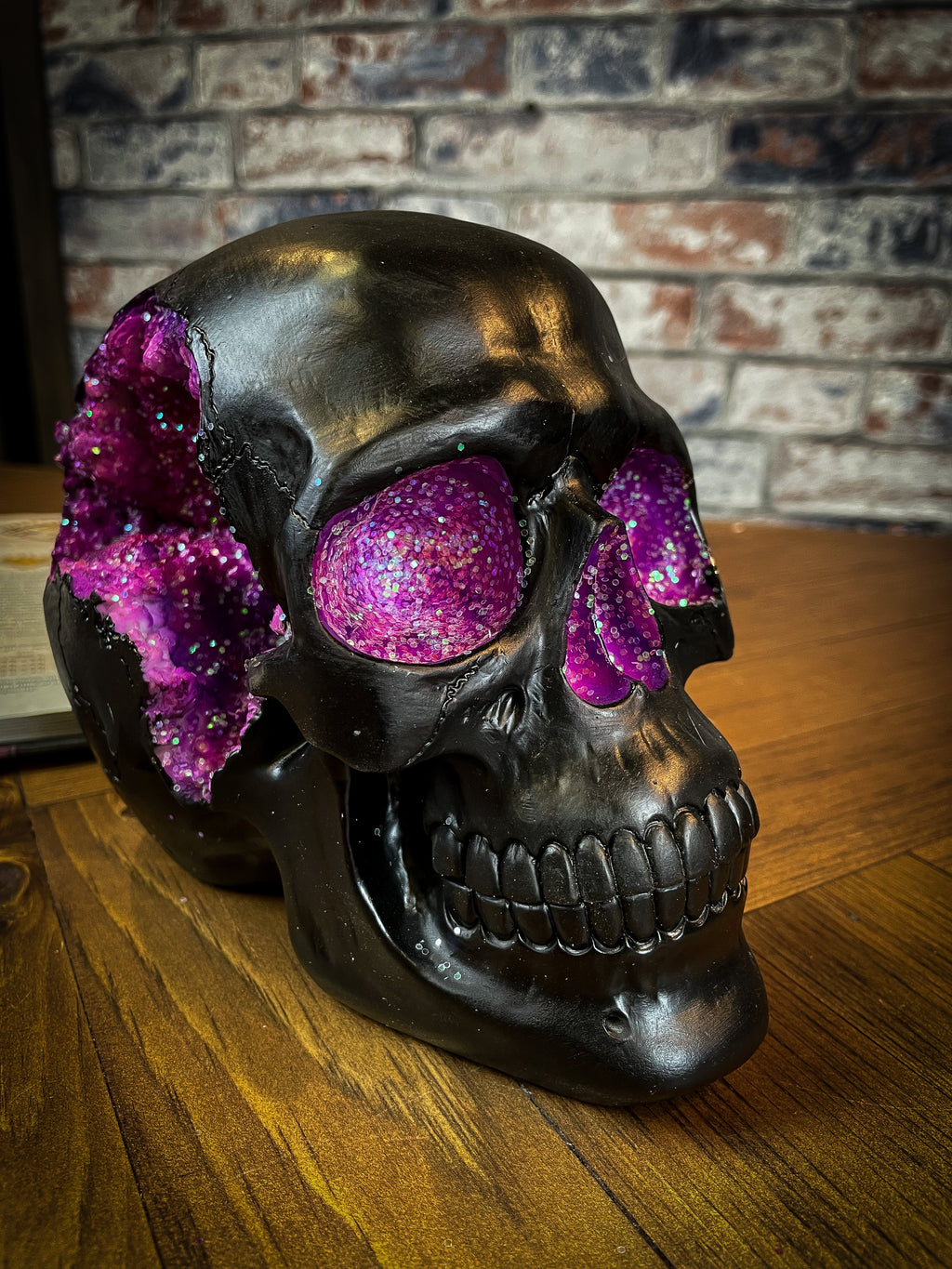 Purple Geode Skull