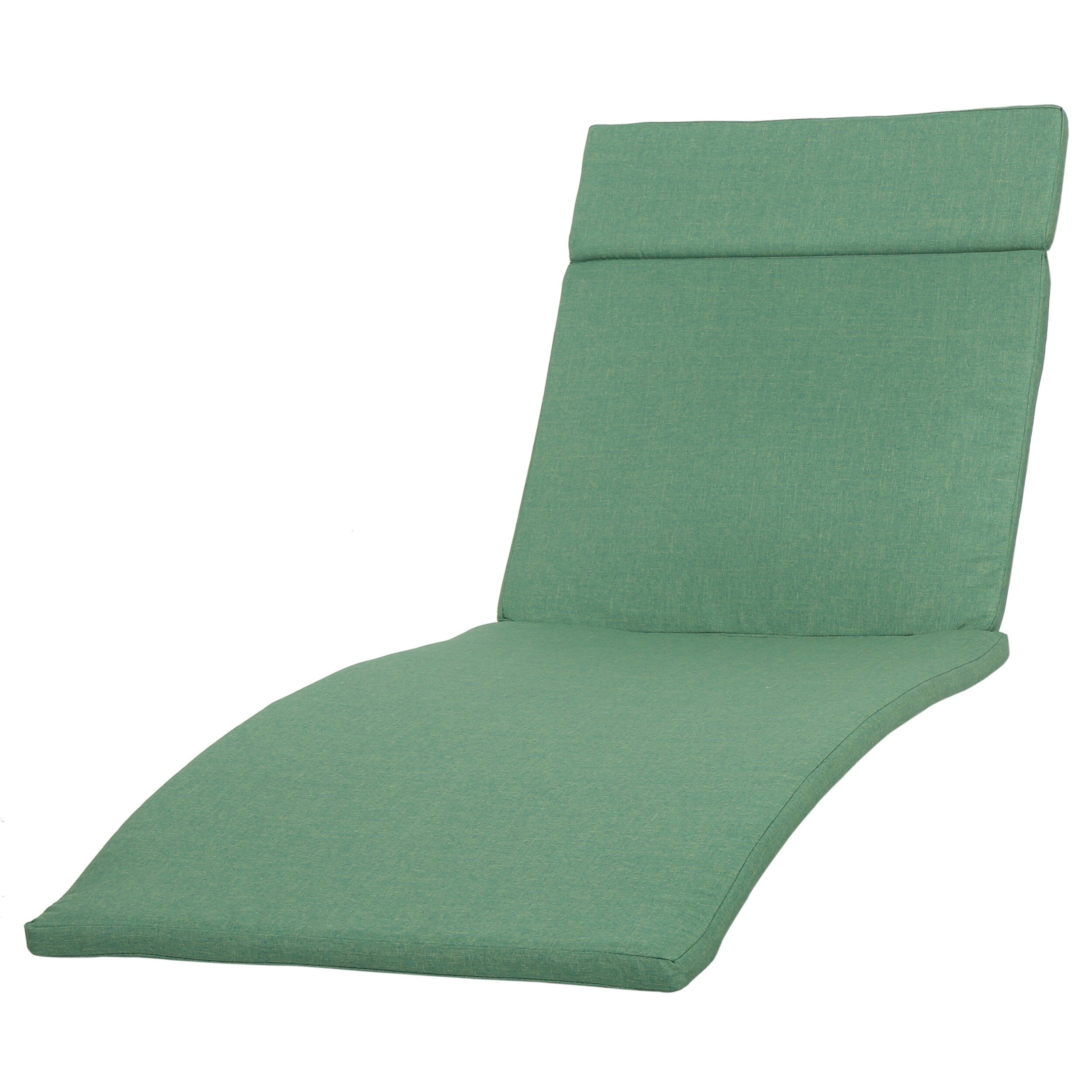 Salem Outdoor Cushion Set for Chaise Lounge - Cushions only (Set of 2) by Christopher Knight Home - 79.25L x 27.50W x 1.50H