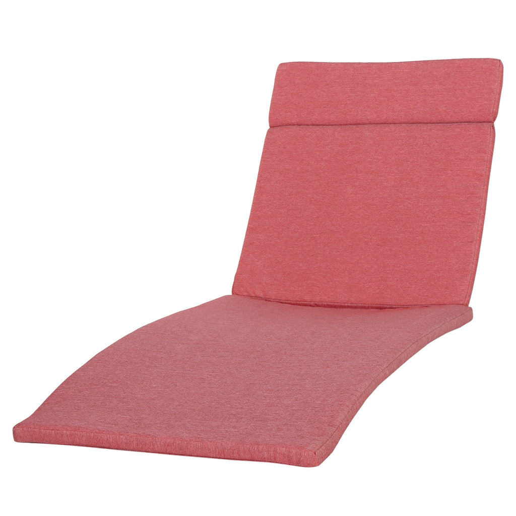 Salem Outdoor Cushion Set for Chaise Lounge - Cushions only (Set of 2) by Christopher Knight Home - 79.25L x 27.50W x 1.50H